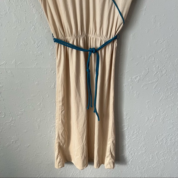 The Magnolia Shoppe Vintage Cream MIDI dress M - Picture 5 of 9